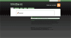 Desktop Screenshot of dollarsblog.com